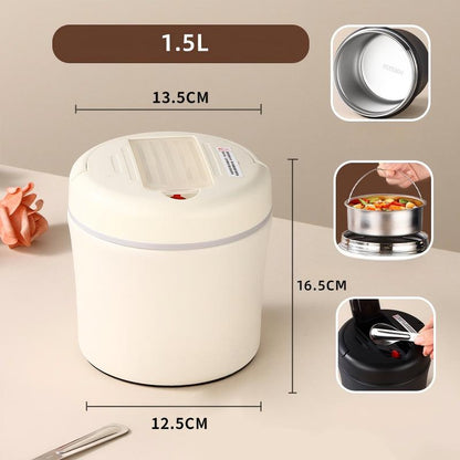 📢📢50% OFF !! ⏰Vacuum Insulated Food Jar with Folding Spoon