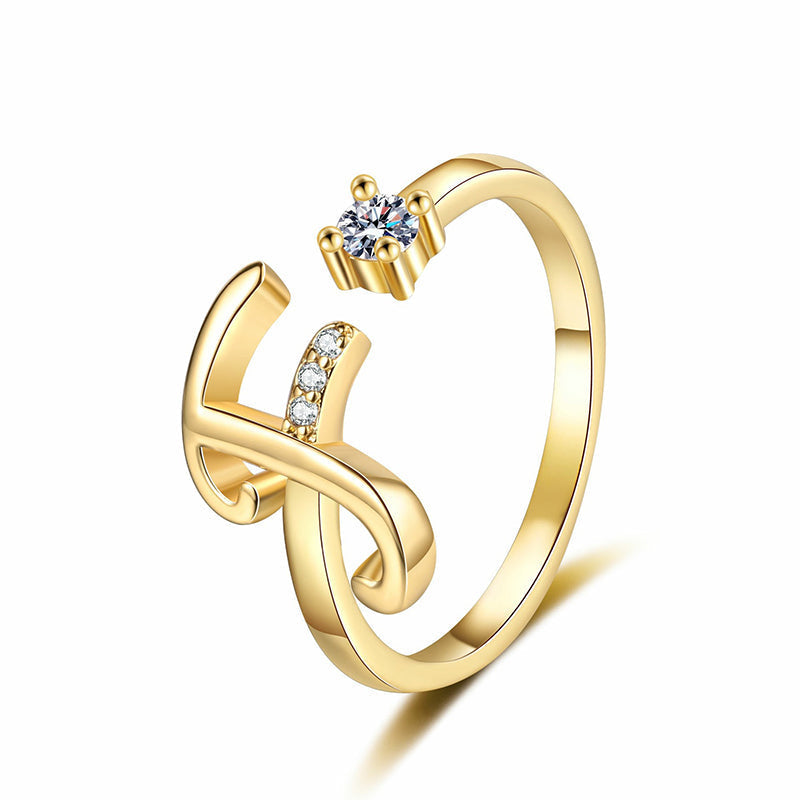 💍 50% OFF NOW! ✨ Adjustable Sparkle Initial Ring – Customizable & elegant – Perfect for gifting or daily wear – lightweight and luminous 💖🌸🌿
