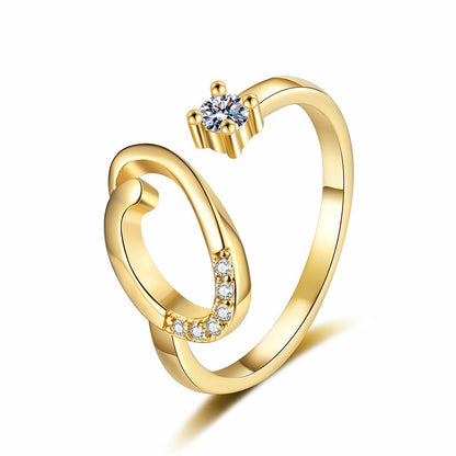 💍 50% OFF NOW! ✨ Adjustable Sparkle Initial Ring – Customizable & elegant – Perfect for gifting or daily wear – lightweight and luminous 💖🌸🌿