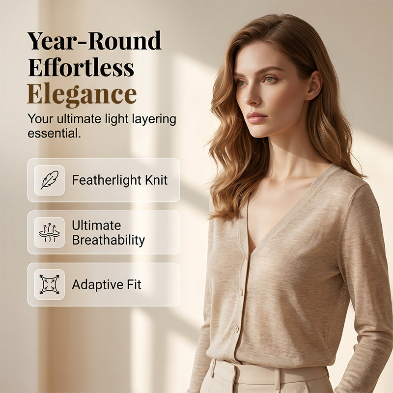 🎉 2026 Sale — Over 72,000 Sold! ✨ Women’s Cropped Cardigan – Airy ☁️