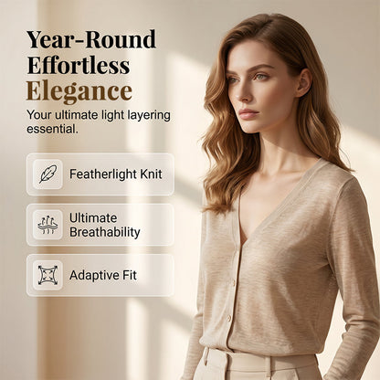 🎉 2026 Sale — Over 72,000 Sold! ✨ Women’s Cropped Cardigan – Airy ☁️