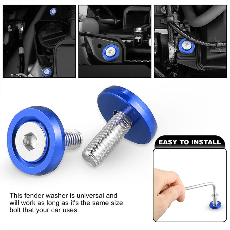 📢📢40% OFF !! ⏰10 Pcs Automotive Universal Screw Spacers