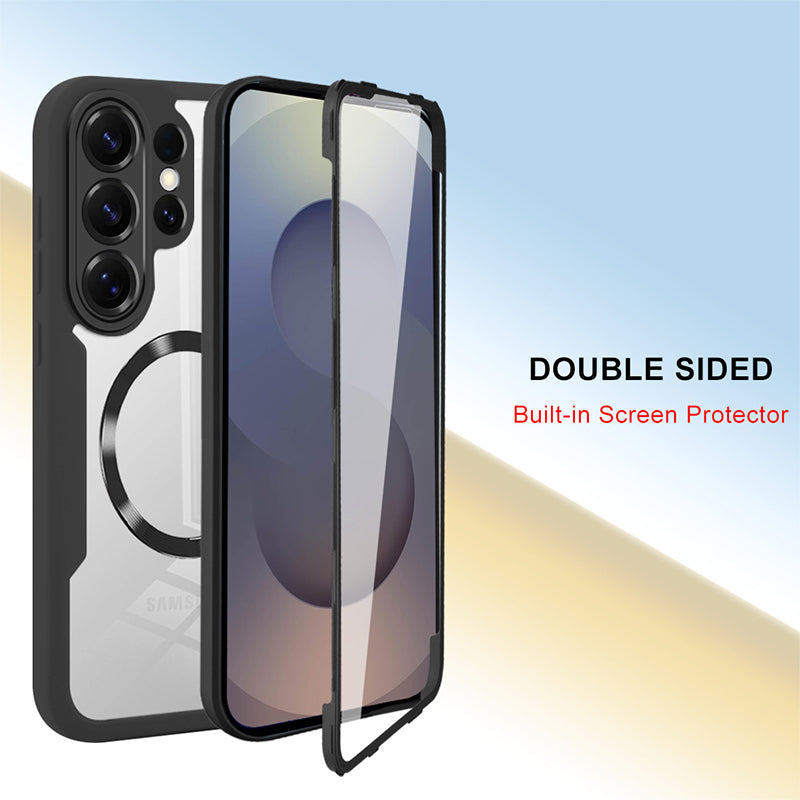 📱 2026 Sale — Over 66,000 Sold!🔥 Magnetic Full Coverage Phone Case – Shock Buffer Edge 🛡️