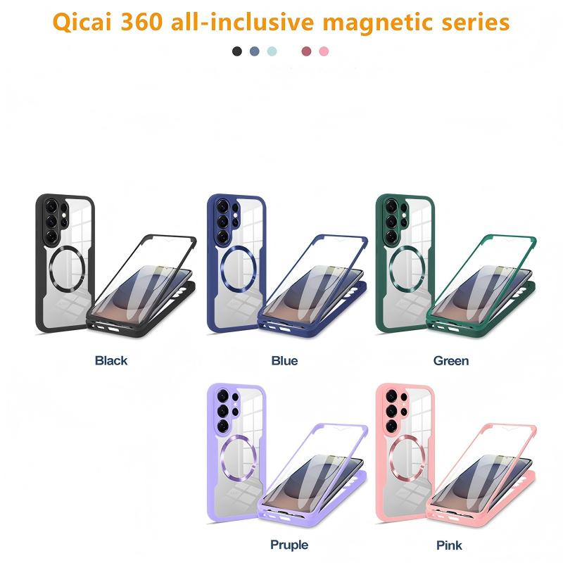 📱 2026 Sale — Over 66,000 Sold!🔥 Magnetic Full Coverage Phone Case – Shock Buffer Edge 🛡️