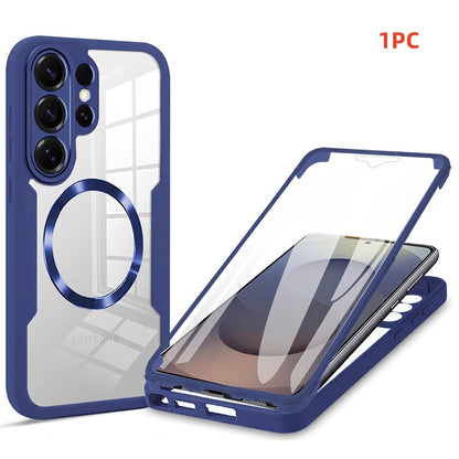 📱 2026 Sale — Over 66,000 Sold!🔥 Magnetic Full Coverage Phone Case – Shock Buffer Edge 🛡️
