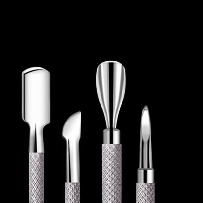 3-Piece Stainless Steel Cuticle Care Tool Set