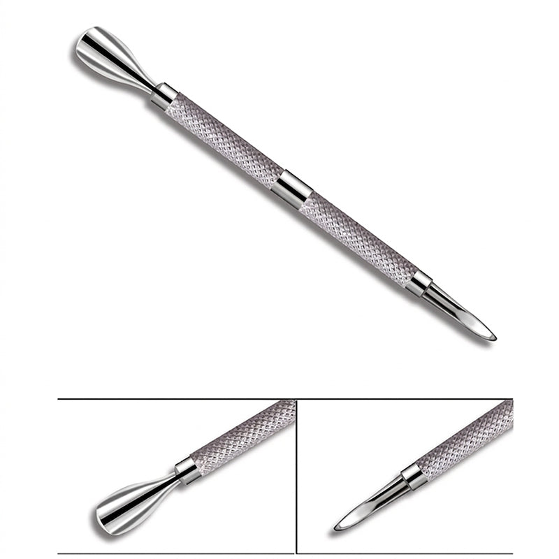 3-Piece Stainless Steel Cuticle Care Tool Set