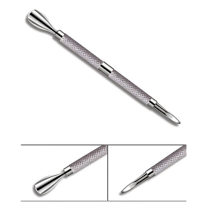 3-Piece Stainless Steel Cuticle Care Tool Set