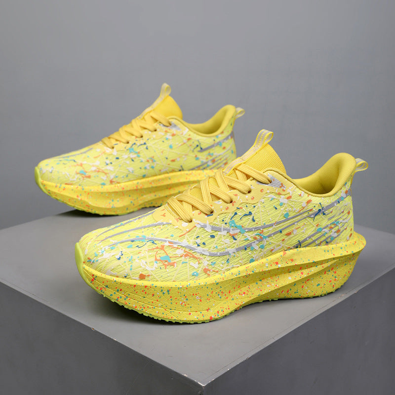 📢📢40% OFF !! ⏰Glow-in-the-Dark Splatter Print Casual Sneakers