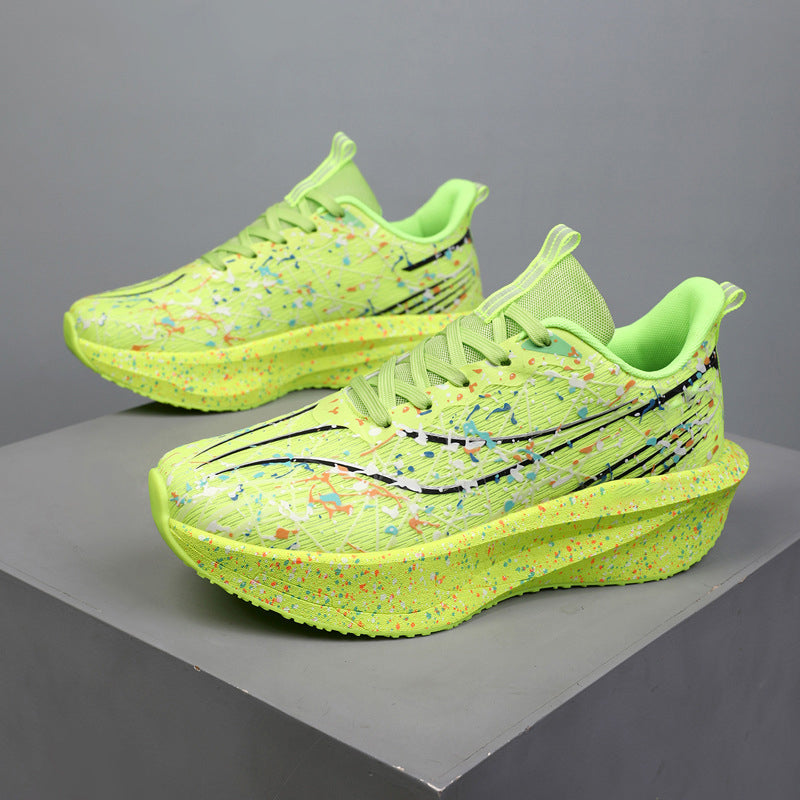 📢📢40% OFF !! ⏰Glow-in-the-Dark Splatter Print Casual Sneakers