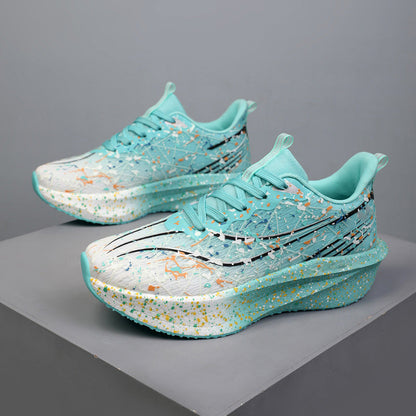 📢📢40% OFF !! ⏰Glow-in-the-Dark Splatter Print Casual Sneakers