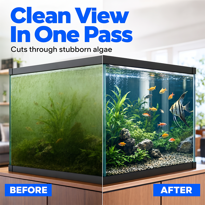 📢📢50% OFF !! ⏰Magnetic Aquarium Glass Cleaner Tool