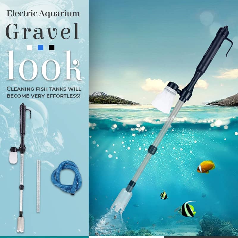 ⏰ Electric Aquarium Gravel Cleaner