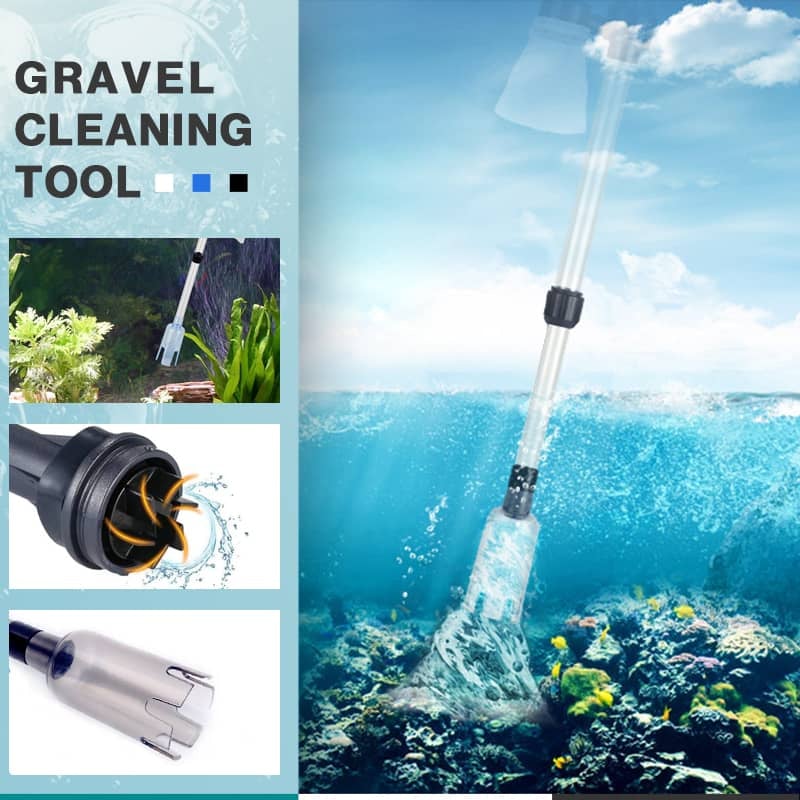 ⏰ Electric Aquarium Gravel Cleaner