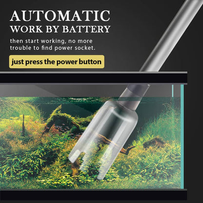 ⏰ Electric Aquarium Gravel Cleaner