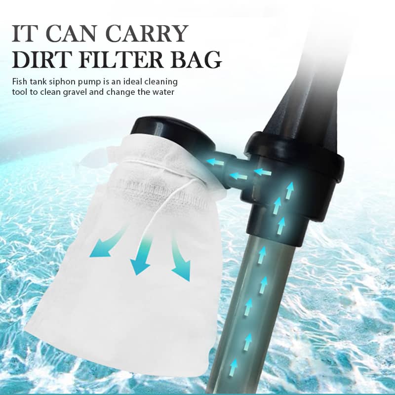 ⏰ Electric Aquarium Gravel Cleaner