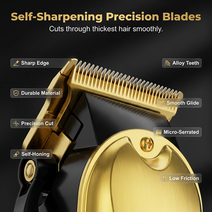 🎉 2026 Sale — Over 33,000 Sold! ✂️ Professional Men's Electric Hair Clipper Set – Titanium Blades ⚡