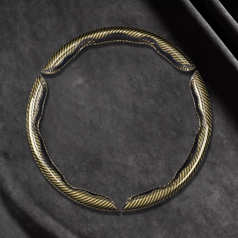 📢📢50% OFF !! ⏰Universal Carbon Fiber Steering Wheel Cover