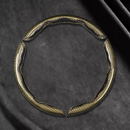📢📢50% OFF !! ⏰Universal Carbon Fiber Steering Wheel Cover