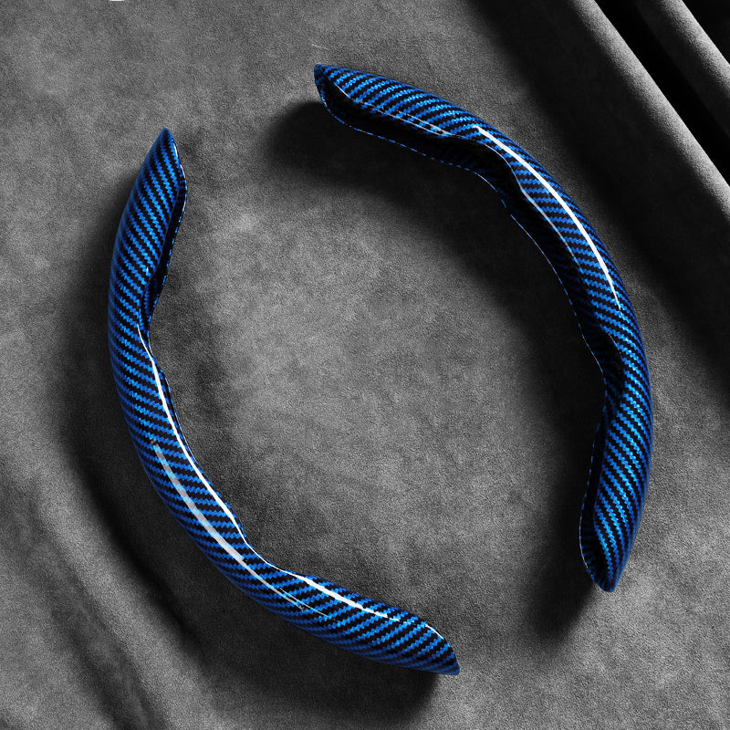 📢📢50% OFF !! ⏰Universal Carbon Fiber Steering Wheel Cover
