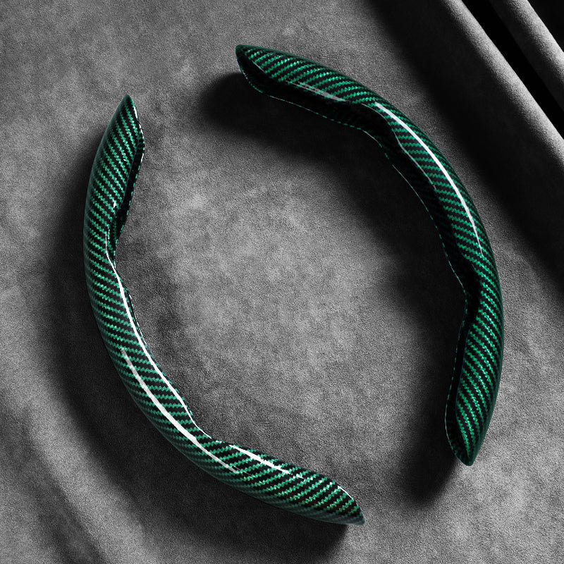 📢📢50% OFF !! ⏰Universal Carbon Fiber Steering Wheel Cover