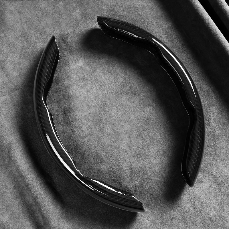 📢📢50% OFF !! ⏰Universal Carbon Fiber Steering Wheel Cover