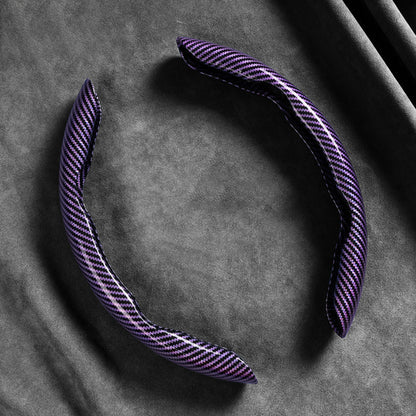 📢📢50% OFF !! ⏰Universal Carbon Fiber Steering Wheel Cover