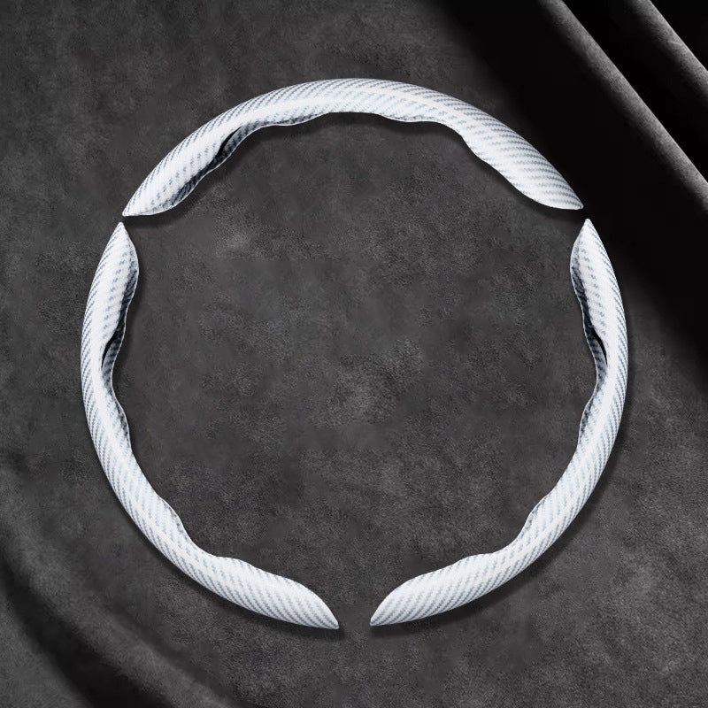 📢📢50% OFF !! ⏰Universal Carbon Fiber Steering Wheel Cover