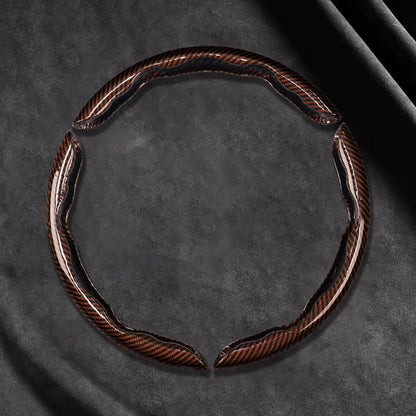 📢📢50% OFF !! ⏰Universal Carbon Fiber Steering Wheel Cover