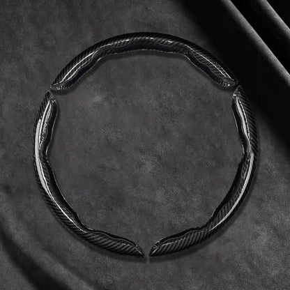 📢📢50% OFF !! ⏰Universal Carbon Fiber Steering Wheel Cover