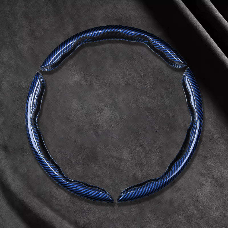 📢📢50% OFF !! ⏰Universal Carbon Fiber Steering Wheel Cover
