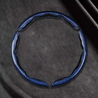 📢📢50% OFF !! ⏰Universal Carbon Fiber Steering Wheel Cover