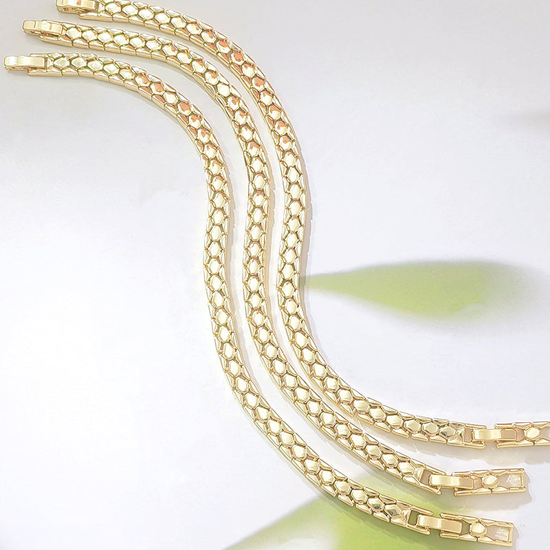 📢📢42% OFF !! ⏰Women's Elegant Gold Color Chain Bracelet