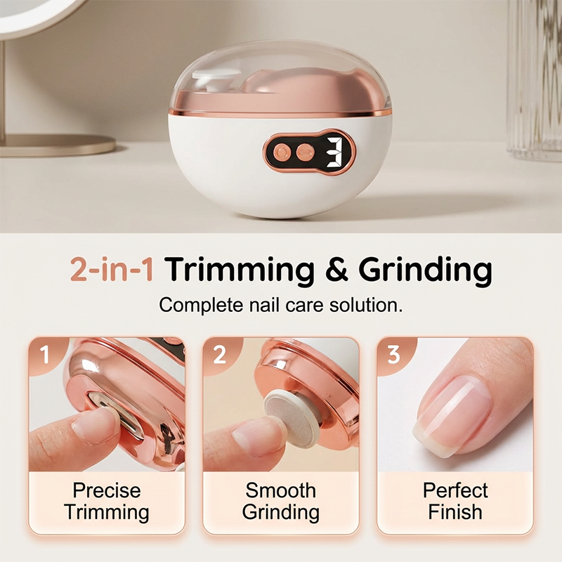 🎁Automatic Electric Nail Clipper & Grinder