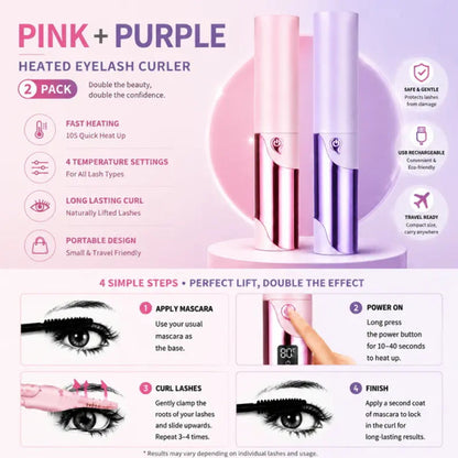 📢Instant Lift Heated Eyelash Curler
