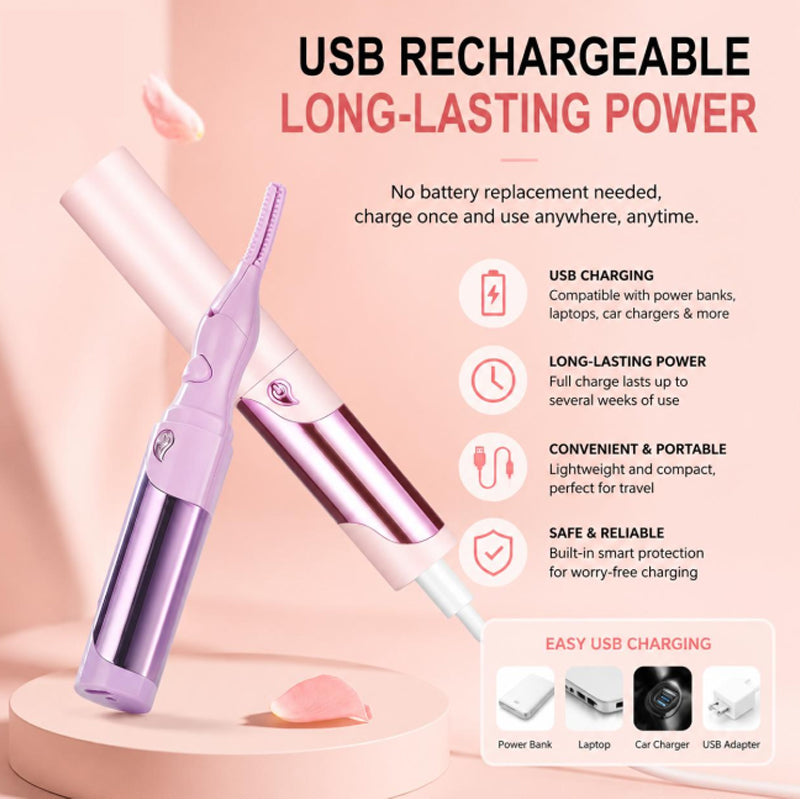 📢Instant Lift Heated Eyelash Curler
