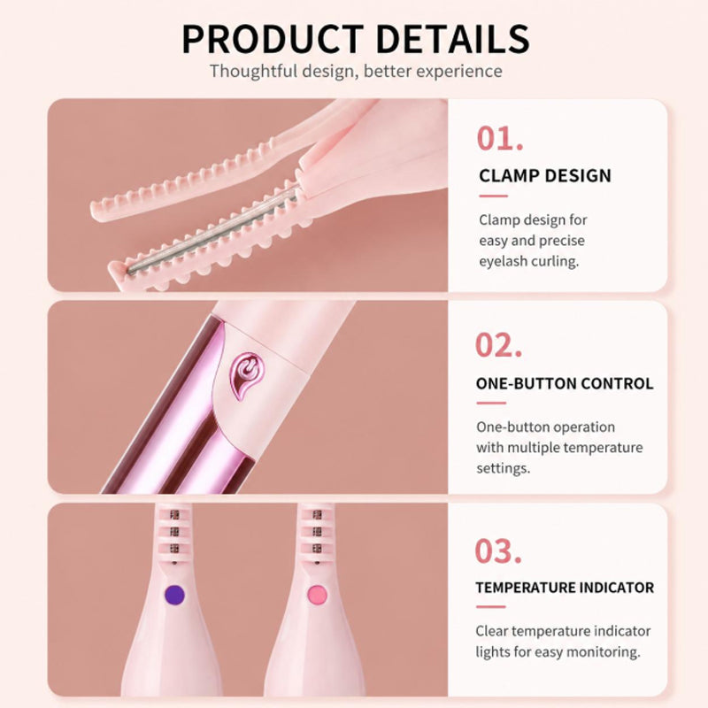 📢Instant Lift Heated Eyelash Curler