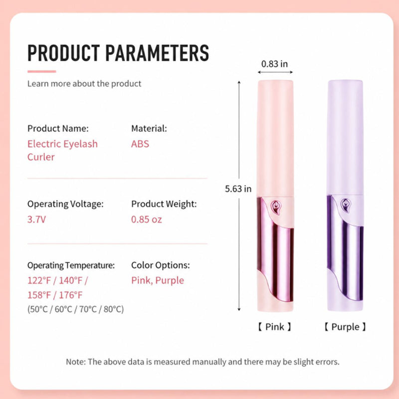 📢Instant Lift Heated Eyelash Curler