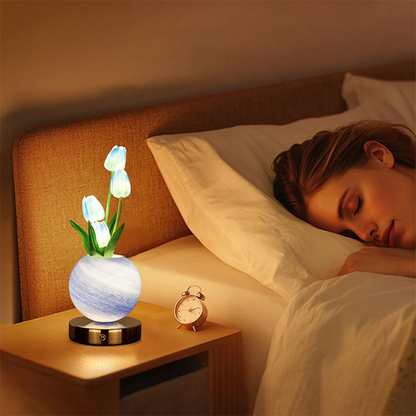 📢📢40% OFF !! ⏰Elegant Tulip Bouquet Night Light