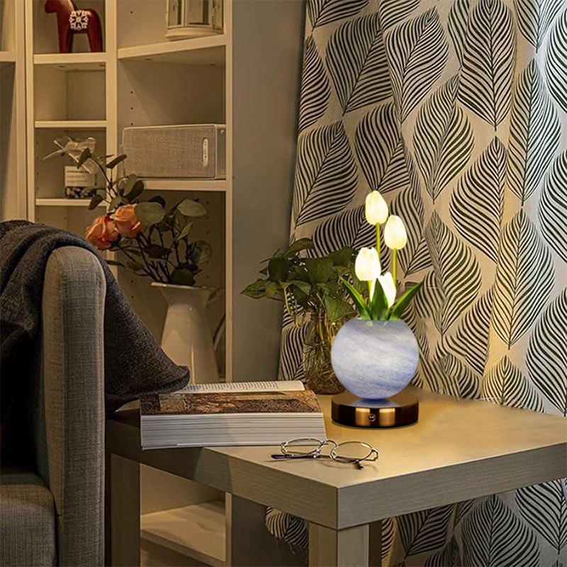 📢📢40% OFF !! ⏰Elegant Tulip Bouquet Night Light