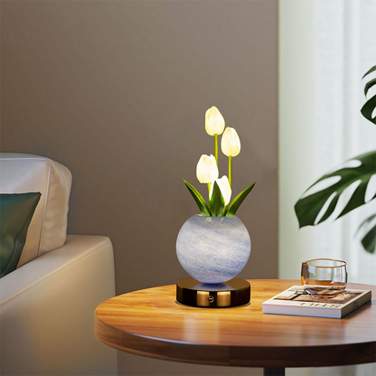 📢📢40% OFF !! ⏰Elegant Tulip Bouquet Night Light