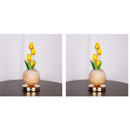 📢📢40% OFF !! ⏰Elegant Tulip Bouquet Night Light