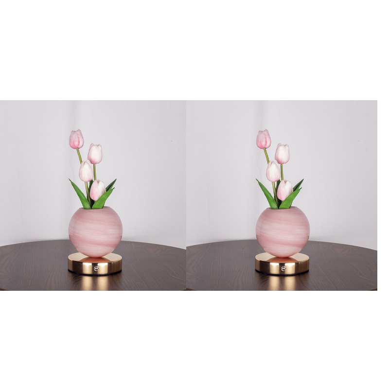 📢📢40% OFF !! ⏰Elegant Tulip Bouquet Night Light
