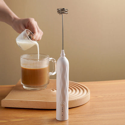 Handheld Milk Frother with 3 Speeds Adjustable