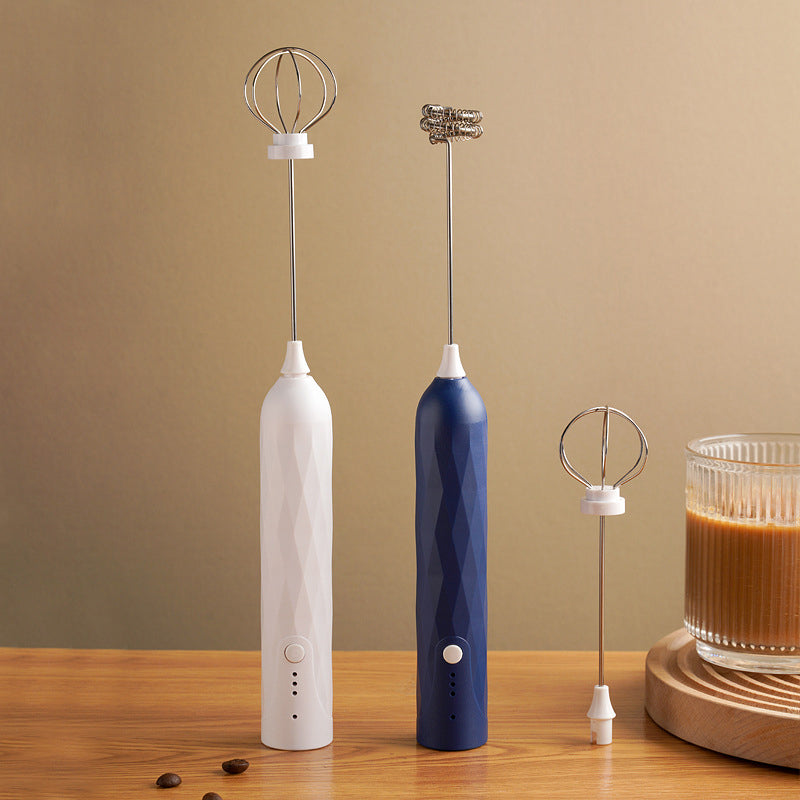 Handheld Milk Frother with 3 Speeds Adjustable