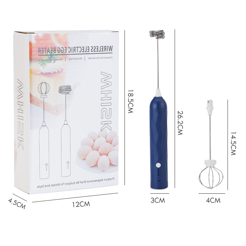 Handheld Milk Frother with 3 Speeds Adjustable