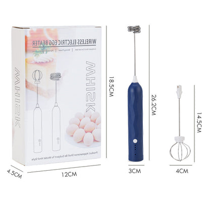 Handheld Milk Frother with 3 Speeds Adjustable