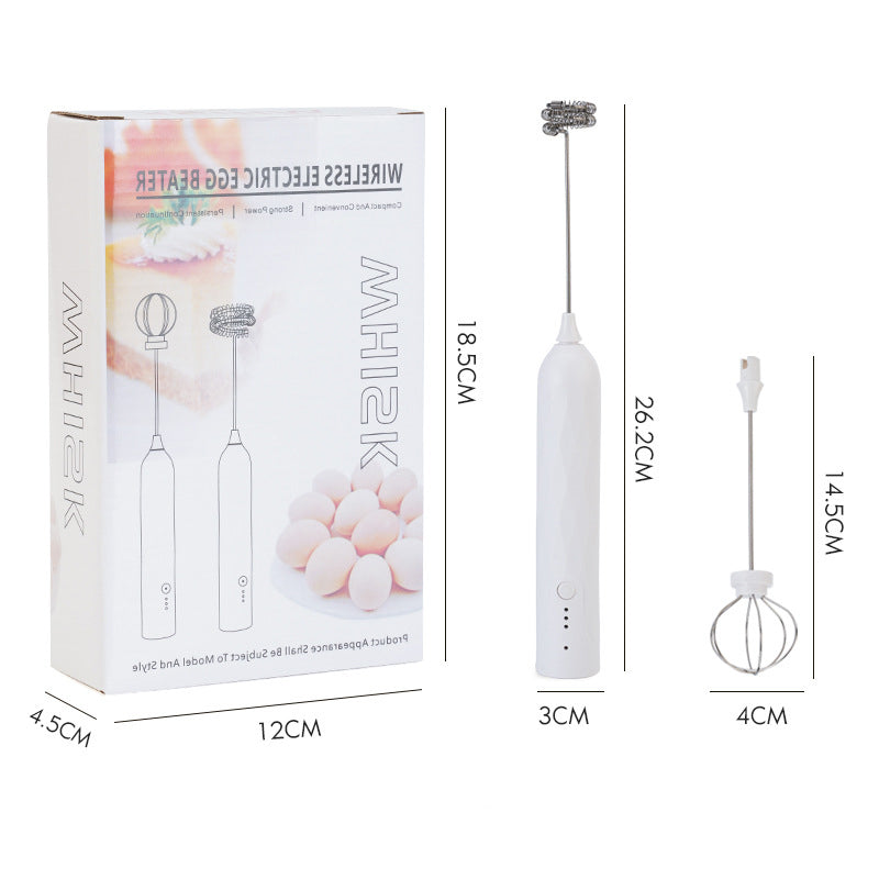 Handheld Milk Frother with 3 Speeds Adjustable