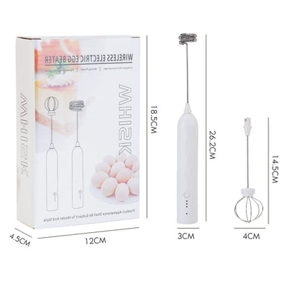 Handheld Milk Frother with 3 Speeds Adjustable