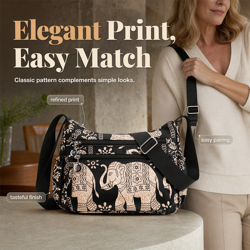 👜Women's Elegant Nylon Travel Messenger Bag – Large Capacity, Lightweight & Stylish.